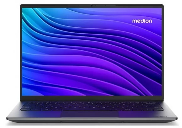 Nešiojamas kompiuteris Medion Avantum 14 E1e 14 FHD+ IPS N4500 8GB 256SSD NOR W11 Galaxy Gray