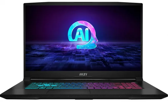 Nešiojamas kompiuteris MSI Katana A17 AI B8VF-866 17.3 144hz 8845HS 16GB 1SSD RTX4060 DE W11