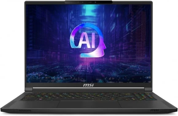 Nešiojamas kompiuteris MSI Stealth A16 AI+ A3XWIG-043 16 240hz HX370 32GB 2SSD RTX5080 EN W11 DE
