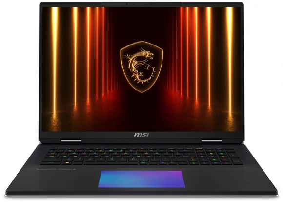 Nešiojamas kompiuteris MSI Titan 18 HX AI A2XWJG-492NL 18 120Hz u9-285HX 64GB 6SSD RTX5090 W11Pro