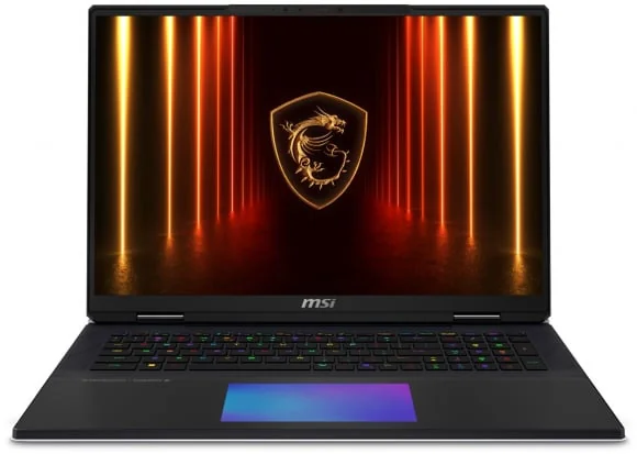 Nešiojamas kompiuteris MSI Titan 18 HX AI A2XWJG-656 18 120hz 285HX 64GB 2SSD RTX5090 DE W11Pro