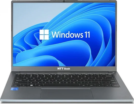 Nešiojamas kompiuteris NTT System Book B14IP 14 FHD+ IPS i5-1235U 16GB 1SSD W11Pro Edu Silver