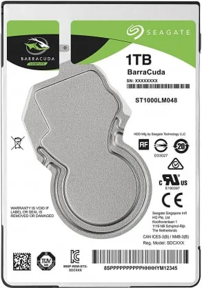 Nešiojamojo kompiuterio kietasis diskas (HDD) Seagate 1TB 5400RPM SATAIII 128MB ST1000LM048