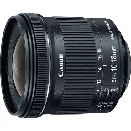 Objektyvas Canon EF−S10−18MM IS STM +EW−73C+LC Kit