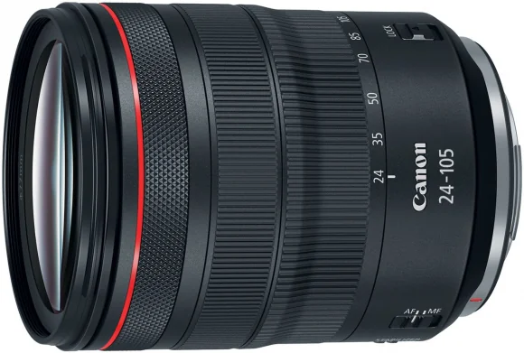 Objektyvas Canon RF 24-105mm F4L IS USM objektyvas juodas