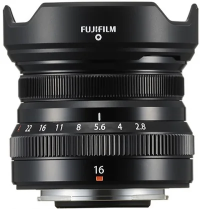 Objektyvas Fujifilm 16mm f/ 2.8 Black X Mount