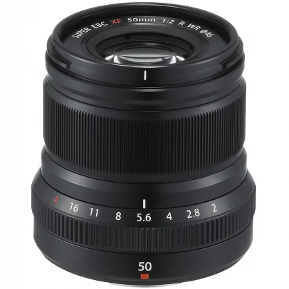 Objektyvas Fujifilm XF 50mm F2 R WR Black