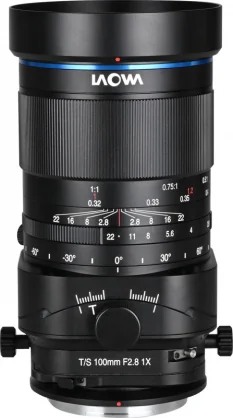 Objektyvas Laowa 100mm f/ 2.8 Tilt-Shift 1X Macro Lens for Fuji GFX
