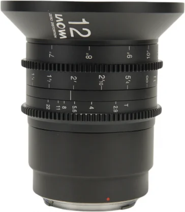 Objektyvas Laowa 12mm T2.9 Zero-D Cine Lens for Canon RF (feet)