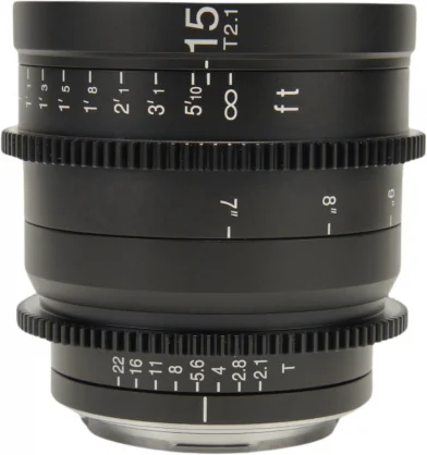 Objektyvas Laowa 15mm T2.1 Zero-D Cine Lens for Canon RF (feet)