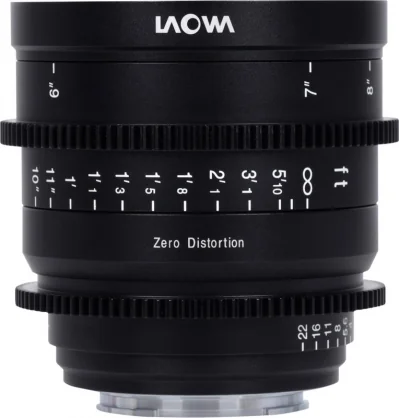 Objektyvas Laowa 15mm T2.1 Zero-D Cine Lens for Sony FE (feet)