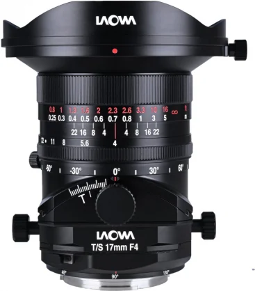 Objektyvas Laowa 17mm f/ 4 Zero-D Tilt-Shift for Canon