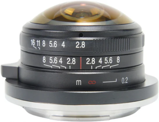 Objektyvas Laowa 4mm f/ 2.8 Fisheye Lens for Fuji X
