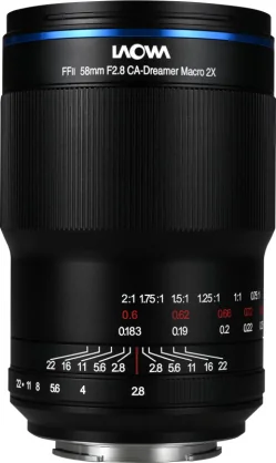 Objektyvas Laowa 58mm f/ 2.8 2X Ultra Macro APO for Sony FE