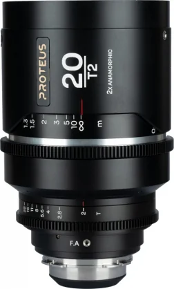 Objektyvas Laowa Proteus 2X Anamorphic 20mm T2 -Silver - Arri PL/ Canon EF