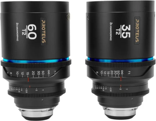 Objektyvas Laowa Proteus 2xAnamorphic 2-Lens Bundle Set A (35mm, 60mm) - Blue