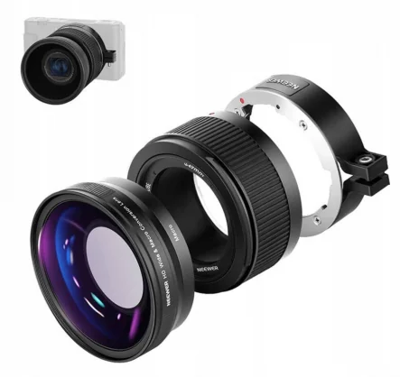 Objektyvas Neewer Wide angle lens for Sony ZV1 (black)