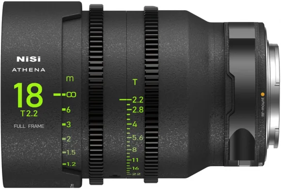 Objektyvas NiSi Cine Lens Athena Prime 18mm T/ 2.2 RF-Mount