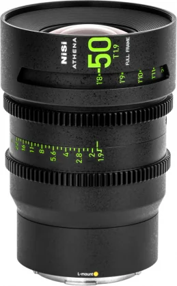 Objektyvas NiSi Cine Lens Athena Prime 50mm T1.9 L-Mount