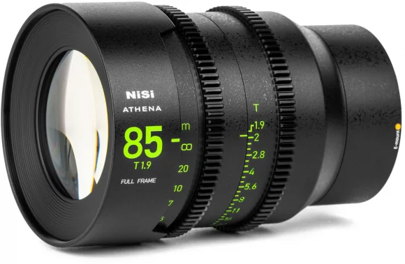 Objektyvas NiSi Cine Lens Athena Prime 85mm T1.9 E-Mount (Without Drop-In)