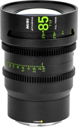 Objektyvas NiSi Cine Lens Athena Prime 85mm T1.9 L-Mount