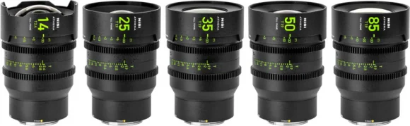 Objektyvas NiSi Cine Lens Set Athena Prime E-Mount (Without Drop-In Filter)