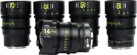Objektyvas NiSi Cine Lens Set Athena Prime L-Mount