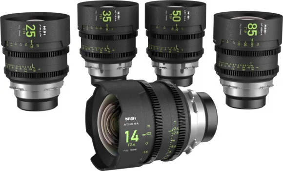 Objektyvas NiSi Cine Lens Set Athena Prime PL-Mount