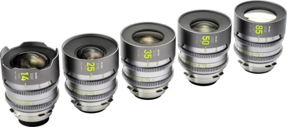 Objektyvas NiSi Cine Lens Set Athena Prime Rewind PL-Mount