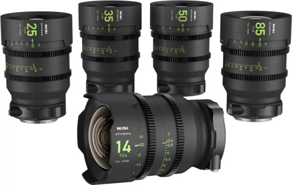 Objektyvas NiSi Cine Lens Set Athena Prime RF-Mount