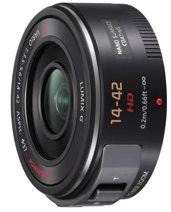 Objektyvas Panasonic LENS G X PZ VARIO 14-42 Black