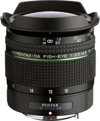 Objektyvas Pentax HD DA 10-17mm F/ 3.5-4.5 Fish-Eye ED