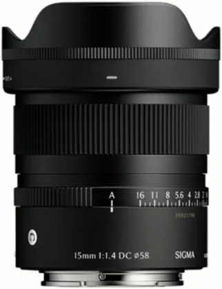 Objektyvas Sigma 15mm F1.4 DC Contemporary Canon RF