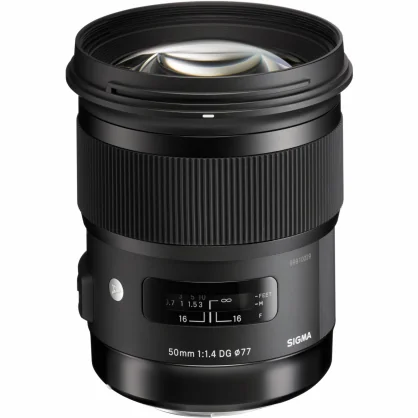 Objektyvas Sigma 50mm F1.4 DG HSM skirtas Nikon