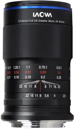 Objektyvas Venus Optics „Laowa 65 mm F/ 2.8“, skirta „Fujifilm X“