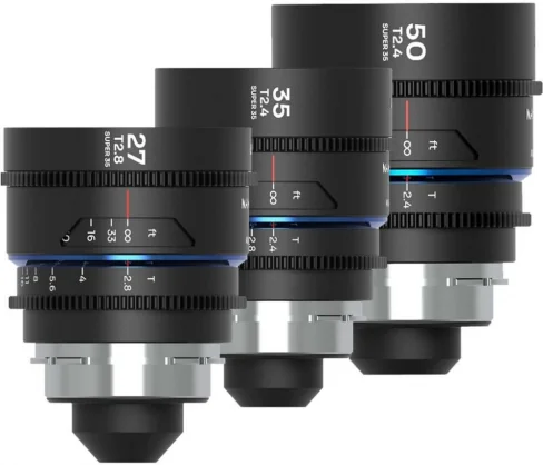 Objektyvas Venus Optics Laowa Nanomorph 27 mm, 35 mm, 50 mm S35 Blue for Arri PL / Canon EF