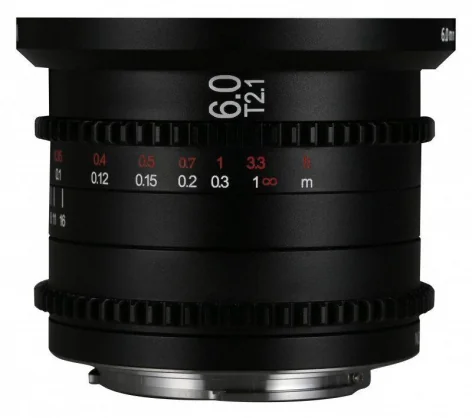 Objektyvas Venus Optics Laowa Venus Optic 6 mm T2,1 Cine for Micro 4/ 3