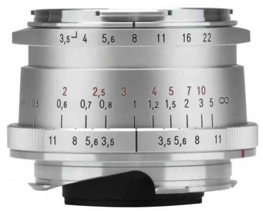 Objektyvas Voigtlander Color Skopar II Vintage Line 21 mm F/ 3.5 for Leica M Silver