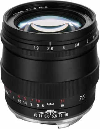 Objektyvas Voigtlander Ultron 75 mm F/ 1.9 for Leica M/ MC