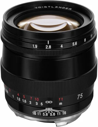 Objektyvas Voigtlander Ultron 75 mm F/ 1.9 for Leica M/ SC