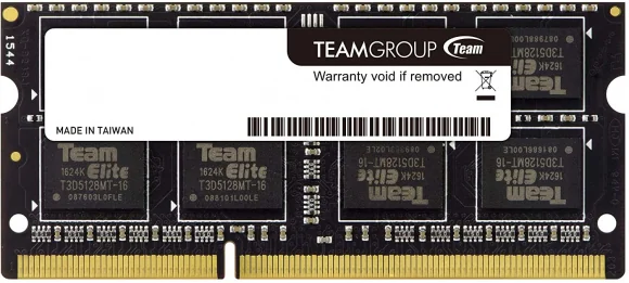 Operatyvioji atmintis Teamgroup Elite Black 8GB DDR3L 1600MHZ SO-DIMM TED3L8G1600C11-S01