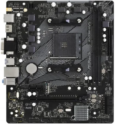 Pagrindinė plokštė Asrock A520M-HVS