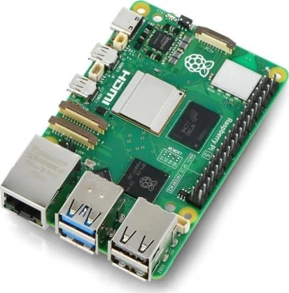 Pagrindinė plokštė Raspberry Pi Pi 5 8GB 2400 MHz Arm Cortex-A76