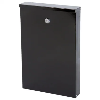 Pašto dėžutė Glori ir Ko Mailbox 355x240x50mm Black