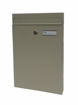 Pašto dėžutė Glori ir Ko Mailbox 380x250x50mm Grey