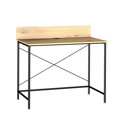 Pietų stalas Evelekt Desk HEDVIG 100x49,5xH102cm, ash/ black