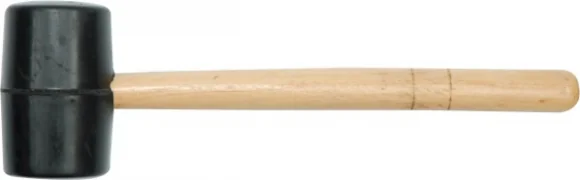 Plaktukas Vorel Vorel rubber hammer wooden handle 450g (33650)
