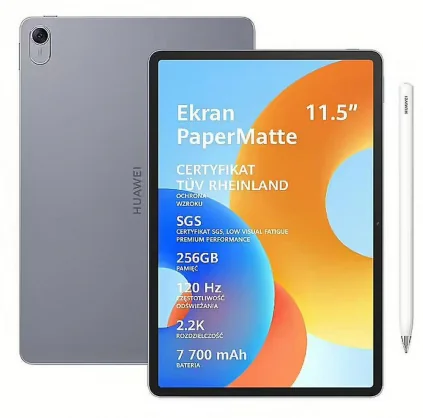Planšetinis kompiuteris Huawei MatePad 11,5" 2025 PaperMatte 8GB 256GB WiFi + M-Pen Lite Grey
