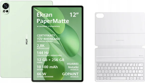 Planšetinis kompiuteris Huawei Matepad 12 X (2025) 12" 12GB 256GB + Keyboard Greenery