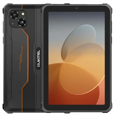 Planšetinis kompiuteris Oukitel RT3 Pro 8" 4GB 128GB 4G Black/ Orange (Without Charger)